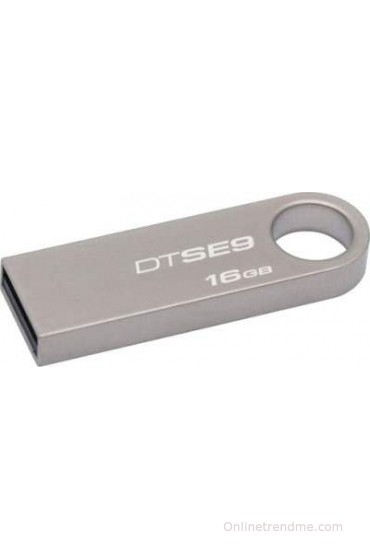 Kingston Data Traveler SE9 16 GB Pen Drive(Silver) Kingston Data Traveler SE9 16 GB Pen Drive(Silver)